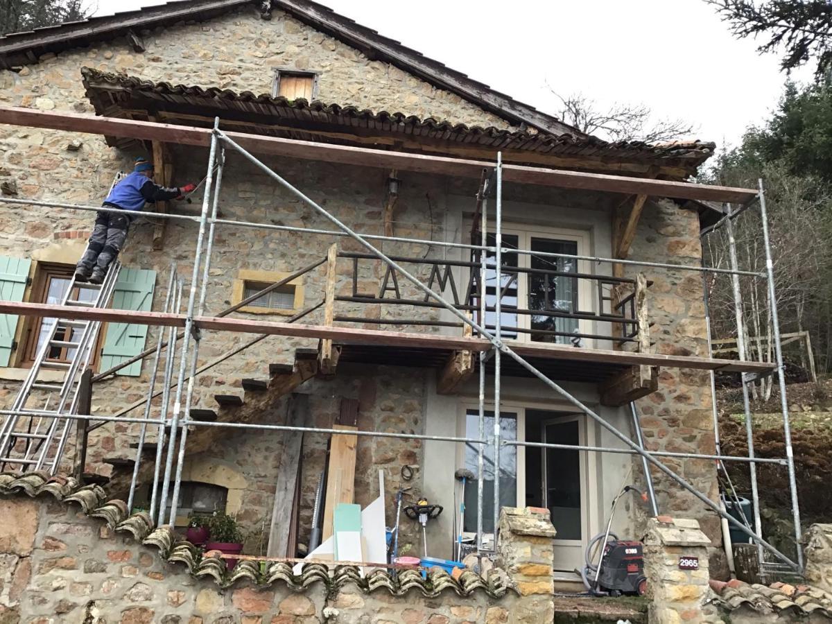 La Mazille , Cossy Vakantiestudio Met Zwembad In Zuid-Bourgogne Anglure-sous-Dun Eksteriør bilde