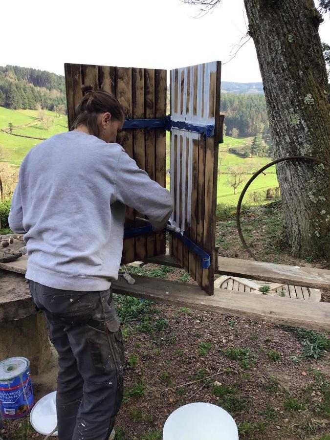 La Mazille , Cossy Vakantiestudio Met Zwembad In Zuid-Bourgogne Anglure-sous-Dun Eksteriør bilde