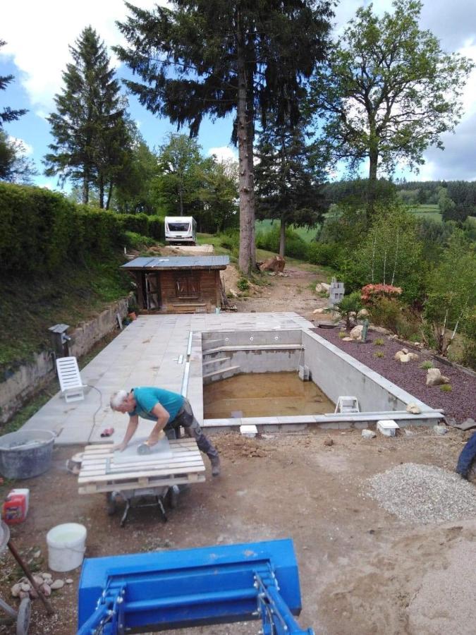 La Mazille , Cossy Vakantiestudio Met Zwembad In Zuid-Bourgogne Anglure-sous-Dun Eksteriør bilde