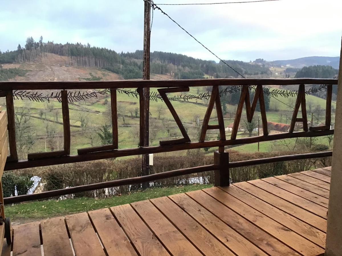 La Mazille , Cossy Vakantiestudio Met Zwembad In Zuid-Bourgogne Anglure-sous-Dun Eksteriør bilde